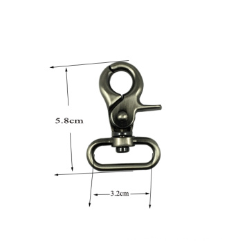 Крюк для собак Производитель Zinc Alloy Snap Hook (3.2 * 5.8cm)